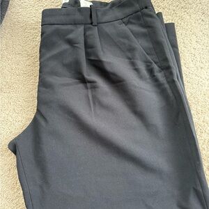 A&F Sloane Tailored Black Trousers